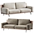 Elegant Etan Sofa by Twils 3D model small image 3