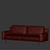 Elegant Etan Sofa by Twils 3D model small image 5