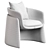 Versatile Seba Lounge Armchair 3D model small image 4