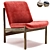 Modern Velvet Armchair: RAKINO By Morgan 3D model small image 1