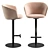 Modern Bar Chair Glove S471 3D model small image 2