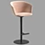 Modern Bar Chair Glove S471 3D model small image 3