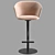 Modern Bar Chair Glove S471 3D model small image 4