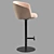 Modern Bar Chair Glove S471 3D model small image 5