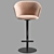 Modern Bar Chair Glove S471 3D model small image 11