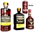 Premium Liquor Bottle Collection 3D Model 3D model small image 6