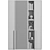 Quality 4K Wardrobe with Cabinets 3D model small image 4