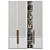 Luxury Wardrobe 38 4K Texture 3D model small image 1