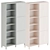 IKEA Storage Combination with Doors 3D model small image 1