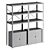 IKEA Storage Shelf with Cabinets 3D model small image 3