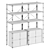 IKEA Storage Shelf with Cabinets 3D model small image 5