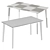 IKEA Lisabo Krylbo Table 3D model small image 3