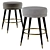 Stylish Poldo Bar Chair Model 3D model small image 3