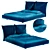 Unique Edra Spa Bed 3D model small image 9