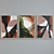 Modern Abstract Picture Frame Set 3D model small image 5