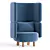 Elegant Cosmos Chair Set 3D model small image 1