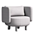 Elegant Cosmos Chair Set 3D model small image 4