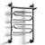 Aquanerzh Zigzag Towel Warmer with Shelf 3D model small image 4