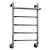 Aquanerzh Duga Water Heated Towel Rail 3D model small image 2