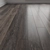 Engineered Wood Plank Flooring Set 3D model small image 1