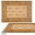 Handmade Silk Aubusson Classic Rug 3D model small image 1