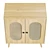 UV Unwrapped Tall Door Accent Cabinet 3D model small image 3