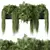 All-Weather Hanging Plant Set 40 3D model small image 1