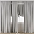 Versatile Curtain 3D Model Set 3D model small image 3