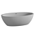 Tellkamp Space Oval Freestanding Bath 3D model small image 4