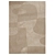 Beige YUKA Rug with Displacement Technology 3D model small image 2