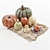 Autumn Glow Pumpkin Set 3D model small image 1