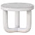 Sleek Pompidou Accent Table 3D model small image 2