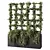 Outdoor Oasis Pergola Set 3D model small image 1