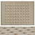 Modern Minimalist Kohta Rug 3D model small image 1