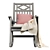 Stylish BONDHOLMEN Rocking Chair 3D model small image 5