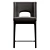 Modern Bar Stool Set with VRay & Corona Compatibility 3D model small image 2