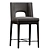 Modern Bar Stool Set with VRay & Corona Compatibility 3D model small image 7