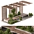 Urban Oasis Bench 67 3D model small image 1