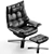 Natuzzi ReVive Quilted King Wing 3D model small image 6