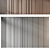 Wooden Wall Panels Set 271 3D model small image 1