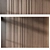 Wooden Wall Panels Set 271 3D model small image 2