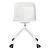 Minimalist White Chair Design 3D model small image 2