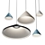 Contemporary North Hanging Lamps by Vibia 3D model small image 1