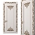 Baroque Style Classic Doors 3D model small image 1