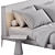 Sleek design BoConcept Arlington Bed 3D model small image 4