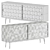 Traditional Crafted Sideboard: Scarpa 3D model small image 3