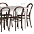 Scandinavian Dining Set IKEA 3D model small image 2