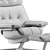  Natuzzi RE-VIVE Club KING 604K 3D model small image 7