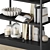 Rattan Bookcase Nala 3D model small image 2