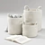 ZARA HOME Cotton Basket Set 3D model small image 2